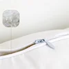 White Goose Feather Down Bed Pillows for Sleeping Multi-Size 5 Star Hotel Soft Pillow Core for Back, Stomach or Side Sleepers 2