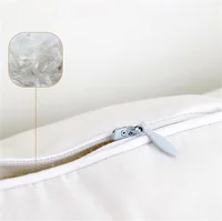 White Goose Feather Down Bed Pillows for Sleeping Multi-Size 5 Star Hotel Soft Pillow Core for Back, Stomach or Side Sleepers 2