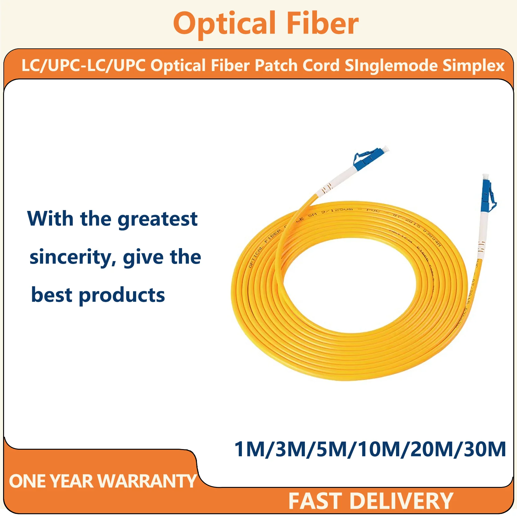 LC/UPC-LC/UPC single-mode optical fiber,1M/3M/5M/10M/20M/30M , jumper optical fiber,Singlemode Simplex,Bend Insensitive
