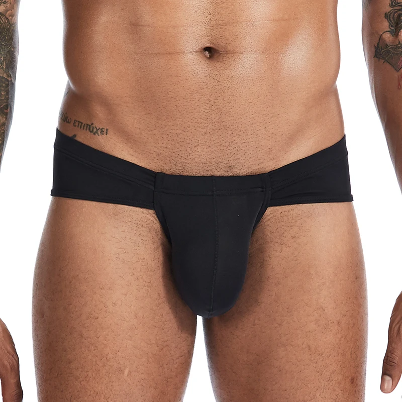 

Sexy Underwear Men's Panties Low Rise Elastic Briefs Slim Breathable Underpants Jockstrap Erotic Lingerie Hombre Bikini Swimwear