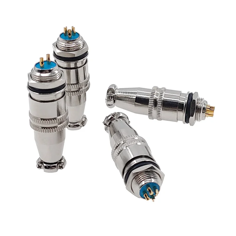 Xs8 Xs9 Xs10 Connettore Per Aviazione Connettore Rapido Circolare Push-Pull Contatto Placcato Oro 2Pin3Pin4Pin5Pin Spina Maschio E Femmina