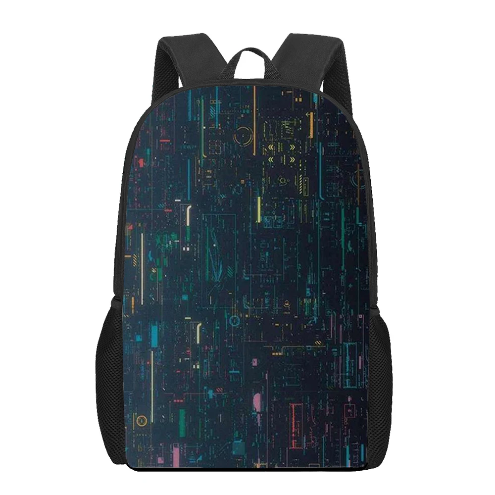 futuristic design printed Backpacks For Girls futuristic design printed Backpacks For Girls