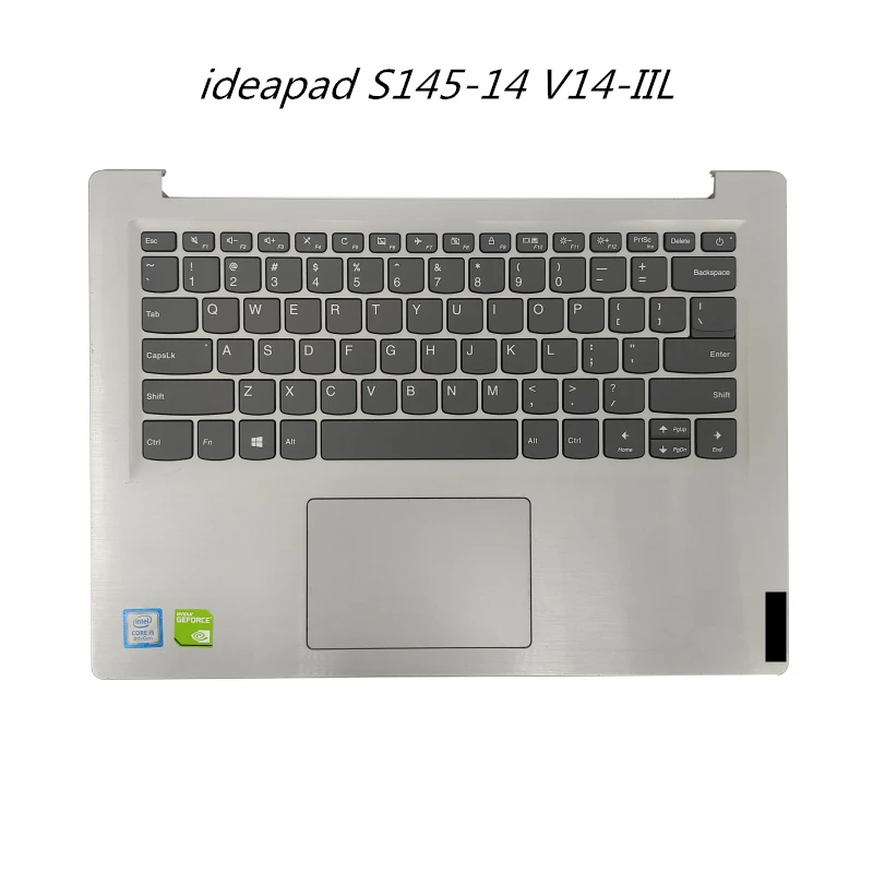 Laptop Palmrest Tampa Superior Topcase Teclado Invólucro para Lenovo Ideapad S14514 V14-iil Tampa Inferior Carcass Base Inferior Novo - Imagem 6