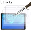 3PCS Glass screen protector for Huawei mediapad M6 M8 10.8 8.4 Turbo pro lite 10.1 8.0 T3 T5 9.6 M3 M2 T1-701 tablet film 1