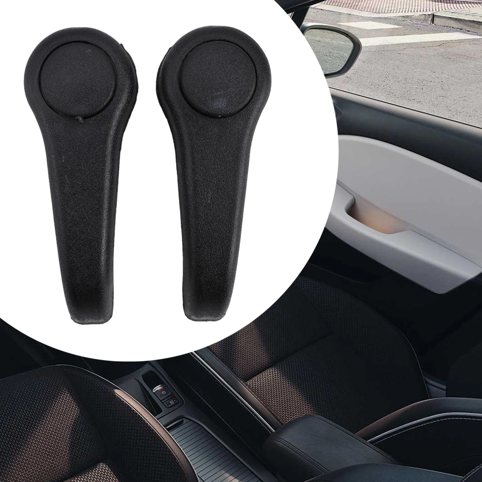 2PCS Replace Your Worn Out Seat Adjustment Lever Handles with For Renault Clio MK2 Compatible Replacements Car Accessories car accessories