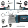 500W Quick Release/Change Oscillating Tool Multifunctional Electric Trimmer Repair Saw DIY Home Improvement Tool Renovator 5