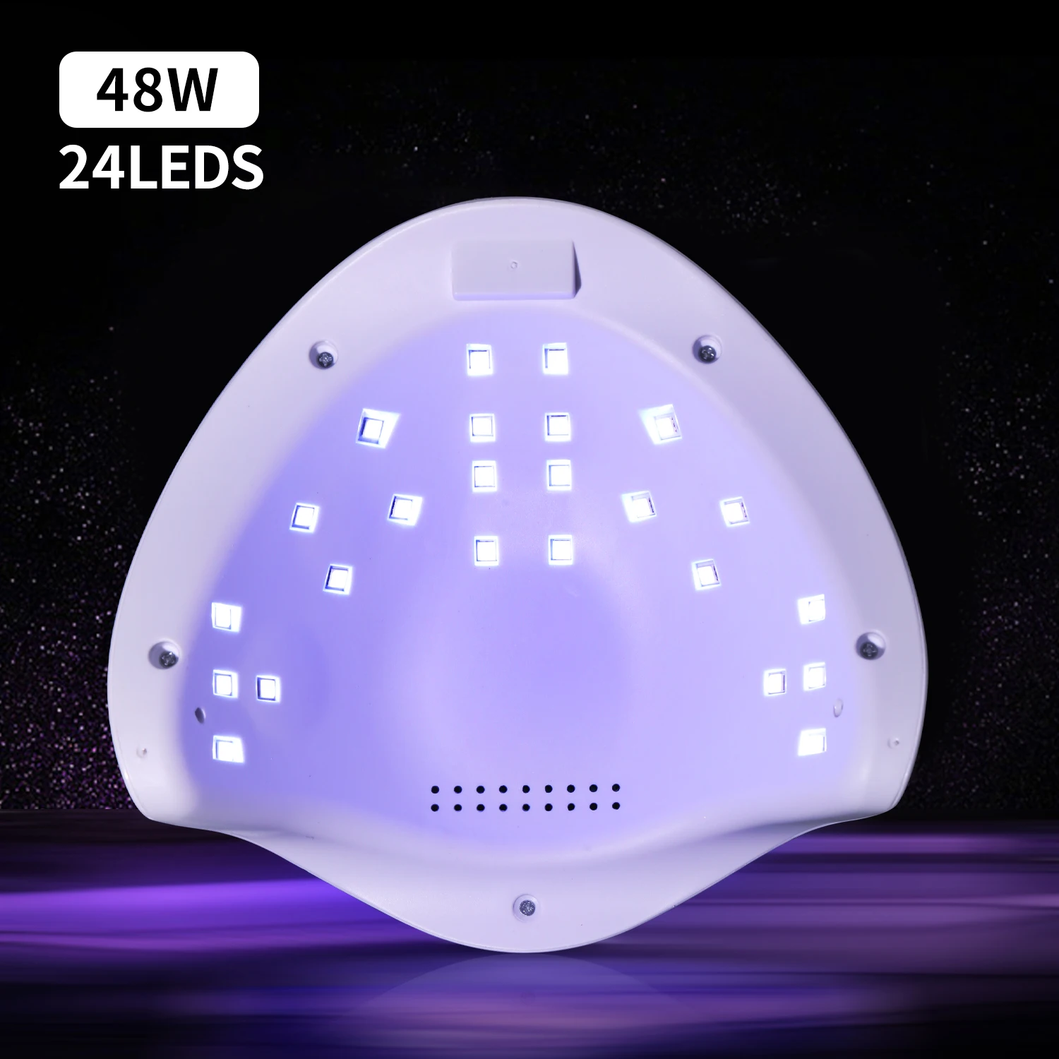 YIKOOLIN UV LED Nail Lamp 48W for Professional Saloon Fast Nail Gel Dryer With 4 Timers Automatic Sensor LCD Display 4