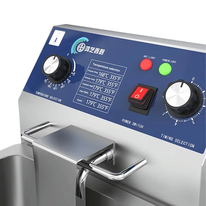 Bestselling Electric 6L + 6L Commercial Desktop Double Pot Fryer Restaurant Kitchen Portable French Fry Fryer