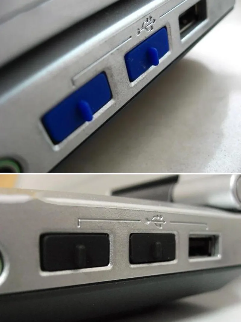 1/5/10/20pcs interfejs USB wtyczka przeciwpyłowa notebooka korek do laptopa uniwersalna wtyczka do komputera z wtyczką przeciwpyłową wodoodporna pokrywa