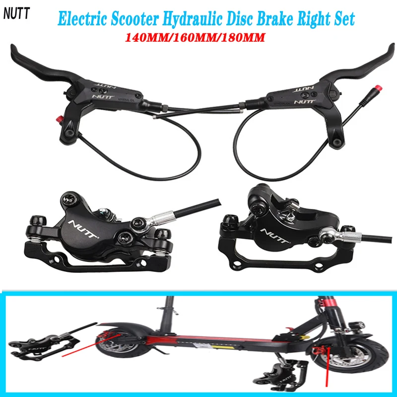 

For Kugoo G2 Pro M4 M5 Electric Scooter Hydraulic Disc Brake 140 160 180mm Power-Off line Wire Langfeite L8 E--Scooter Parts