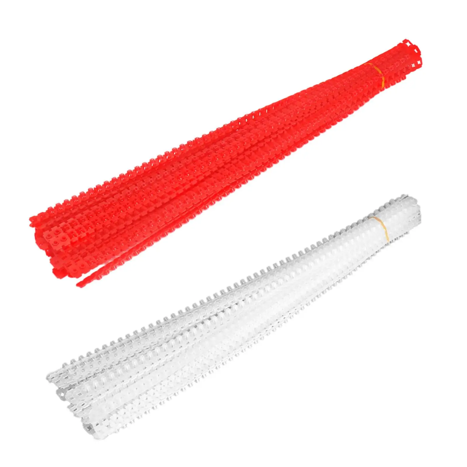 20 Pieces Empty Chain Belts Lightweight Convenient Chain Nail Machine Adapter for Ceiling Partition Wall Gypsum Board Wood Board 4