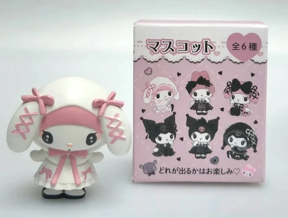 4 cm Mini Kuromi Blind Box Cartoon Charakter Action-figuren Puppen Überraschung Tasche Nette Modell Sammlung Trendy Spielzeug Festival Souveni – Detail 12