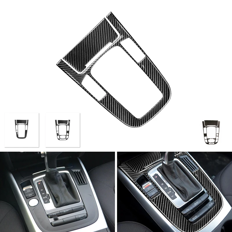 

Центральная консоль из углеродного волокна для Audi A4L A5 2009 2010 2011 2012 2013 2014 2015 2016/ Q5 2010 - 2018
