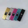 Portable Pulse Single Arc Flameless Windproof Plasma USB Rechargeable LED Lighting Metal Lighter Men's Creative Selected Gadgets 5