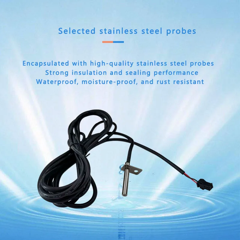 Sauna Steam Generator Accessories Steam Engine Control Line Temperature Probe Wet steam Machine Probe Line 4