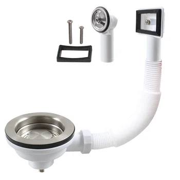 Talea Kit di rifiuti di drenaggio filtro da 114MM per lavello da cucina