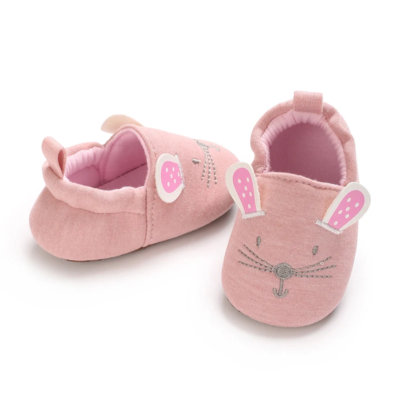 Trendy Cute Bed Shoes for Baby Girls Comfortable Lightweight Non Slip Soft Flat Sole for Indoor Outdoor