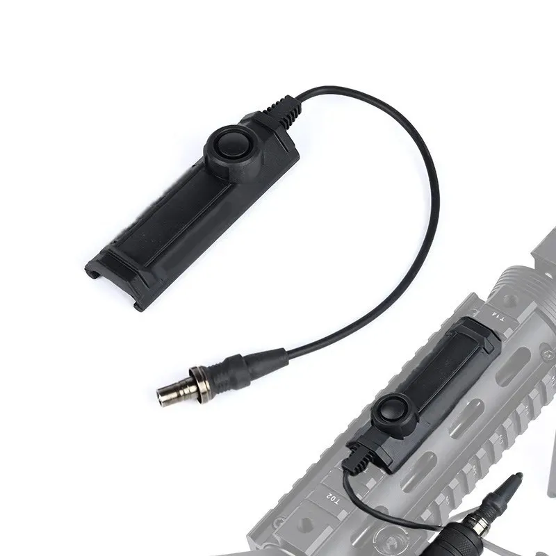 WADSN Tactical Dual Function Pressure Switch for Airsoft M600 M600C M300 Scout Flashlight Pistol Gun Weapon Hunting Accessories