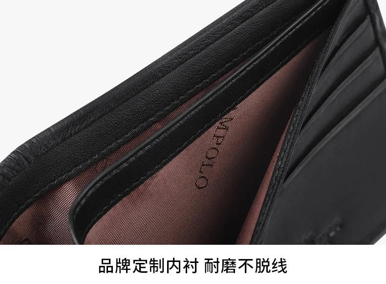 WILLIAMPOLO 100% Genuine Leather Wallet Men Crocodile Pattern Men Card Holder Wallet Real Cowhide Wallets For Man