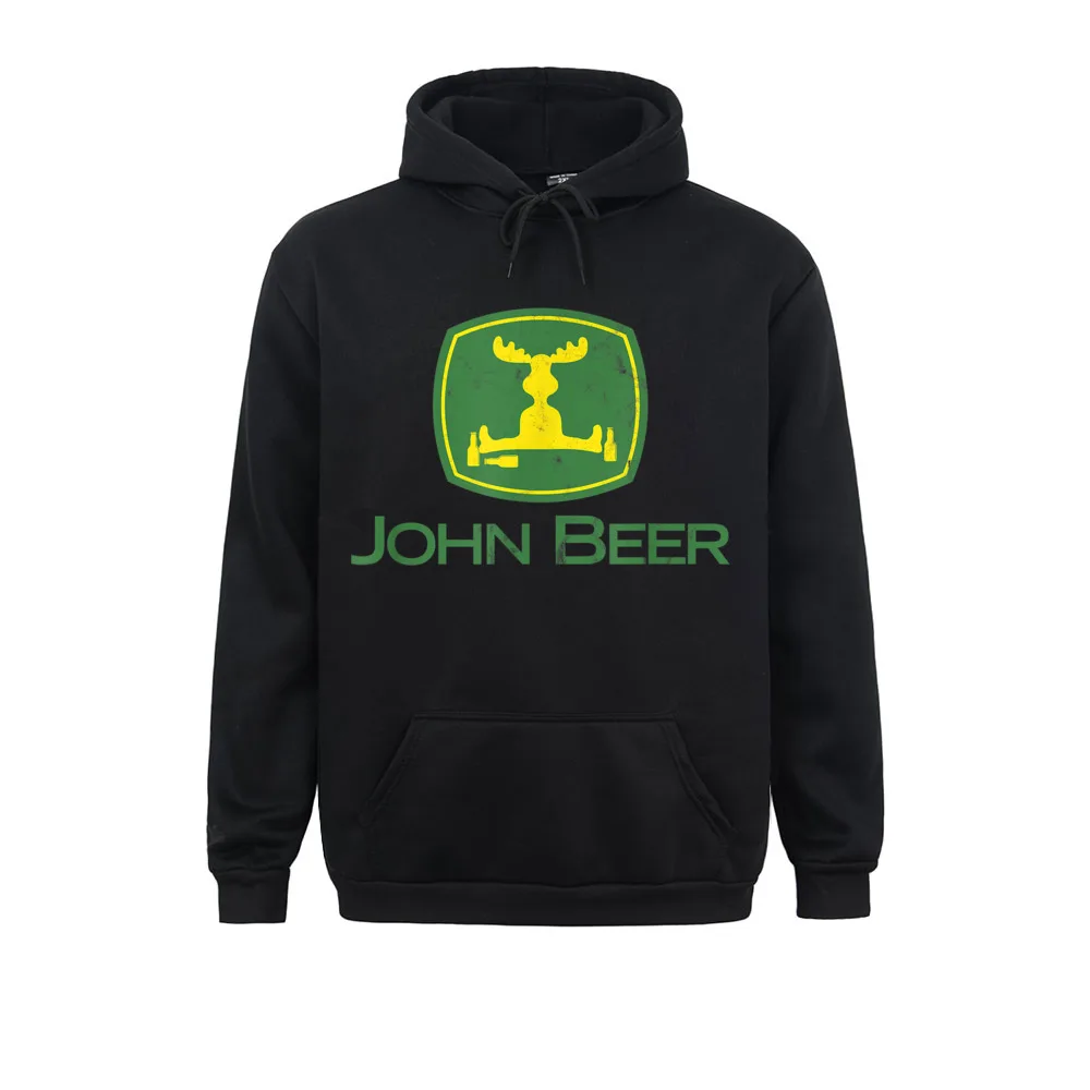 2021 Funny Tractor John Beer Deer Vintage Farmer T-Shirt__1178 Long Sleeve Sweatshirts ostern Day  Hoodies for Male Clothes Summer Funny Tractor John Beer Deer Vintage Farmer T-Shirt__1178black