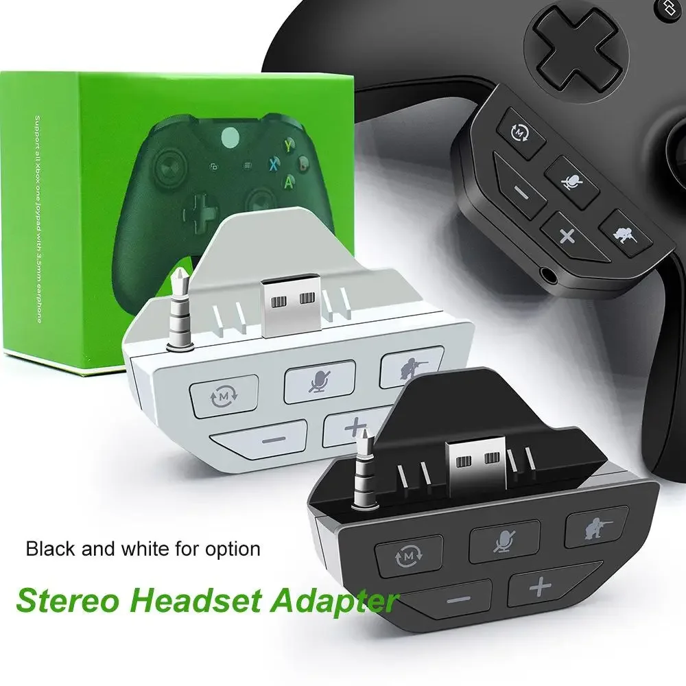 Per Xbox One Controller Wireless Gamepad Stereo Jack Da 3.5Mm Adattatore Di Controllo Vocale A Bassa Latenza Per Adattatore Per Cuffie Stereo Xbox One