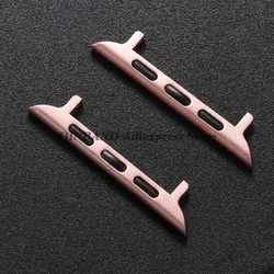 Stainless Steel Band Adapter for Apple Watch Ultra - Metal Connectors (Rose pink - 20mm)
