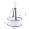 Mini Make Up Tool Drying Basket Hanging Underwear Net Pocket Thickened Anti-Deformation Cardigan Drying Rack Socks Drying Bag 6