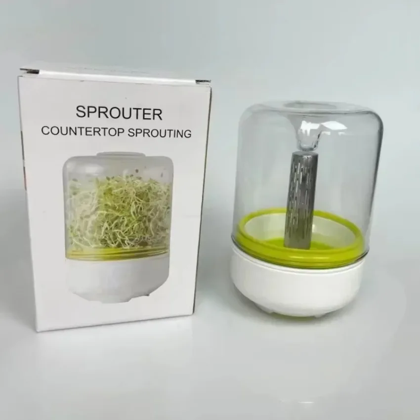 Sprouting System Seeds Container Sprouting Jar Kit Sprouts Growing Kit Wide Mouth Reusable Household Kitchen Bean Plants
