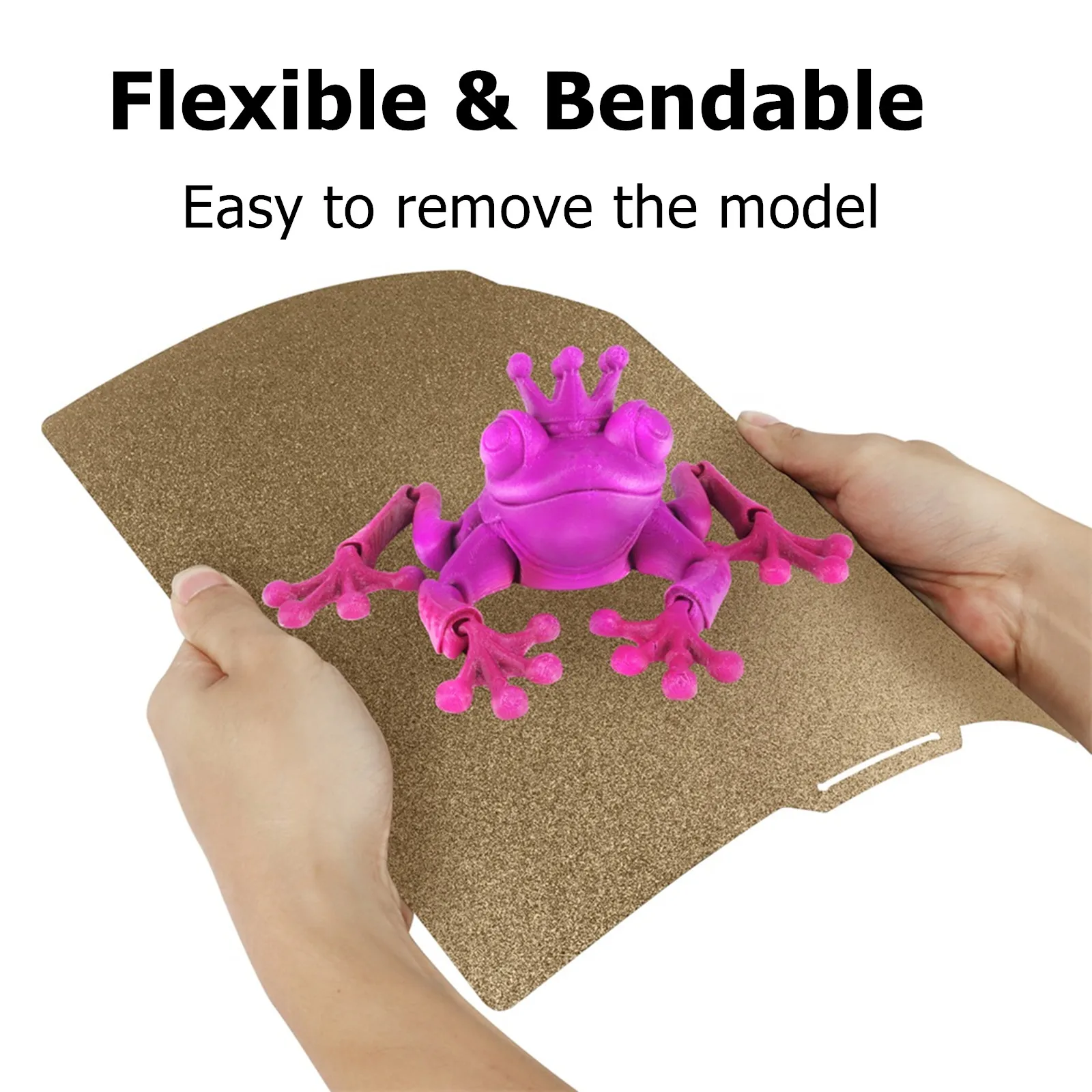 Flexible 3D-Druckplatte PEI (glatt & Texturiert) Für Bambu Lab X1/X1C/P1P – 256x256 Mm Flexible 3D-Druckplatte PEI (glatt & Texturiert) Für Bambu Lab X1/X1C/P1P – 256x256 Mm