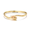 Vintage Classic Zircon Snake Bracelet for Women Daily Versatile Jewelry Accessories 3