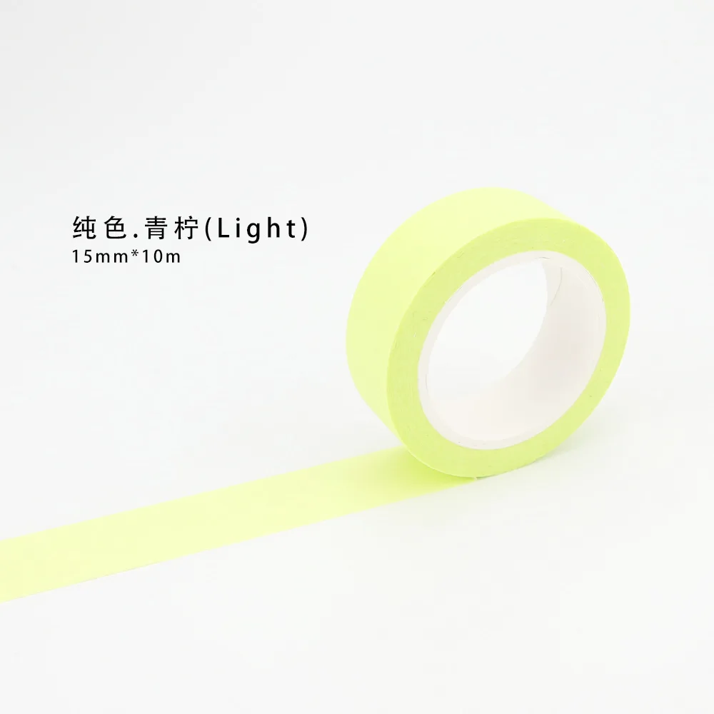 Colorful Black Style Washi Tape for DIY Projects and Scrapbooking