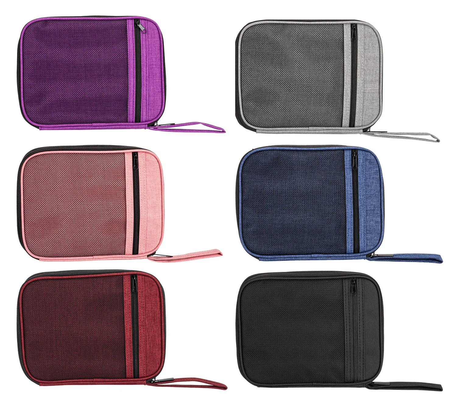 Portable Watch Organizer Case Travel Multifunction for Apple Watch Strap Band Box Nylon Storage Bag Watchband Holder Bags Pouch