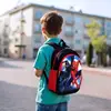 Disney Marvel Series Backpack Boy's Primary School Schoolbag Double-layer Cartoon Spider-Man Backpack For Boys Gift 6