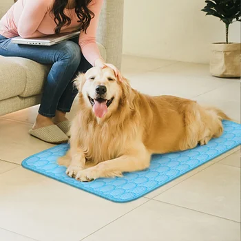 Pet Cooling Mat Cool Pad Cushion Dog Cat Puppy Blanket For Summer Sleeping Bed Dog Cooling Bed Pet Cooling Mat 2