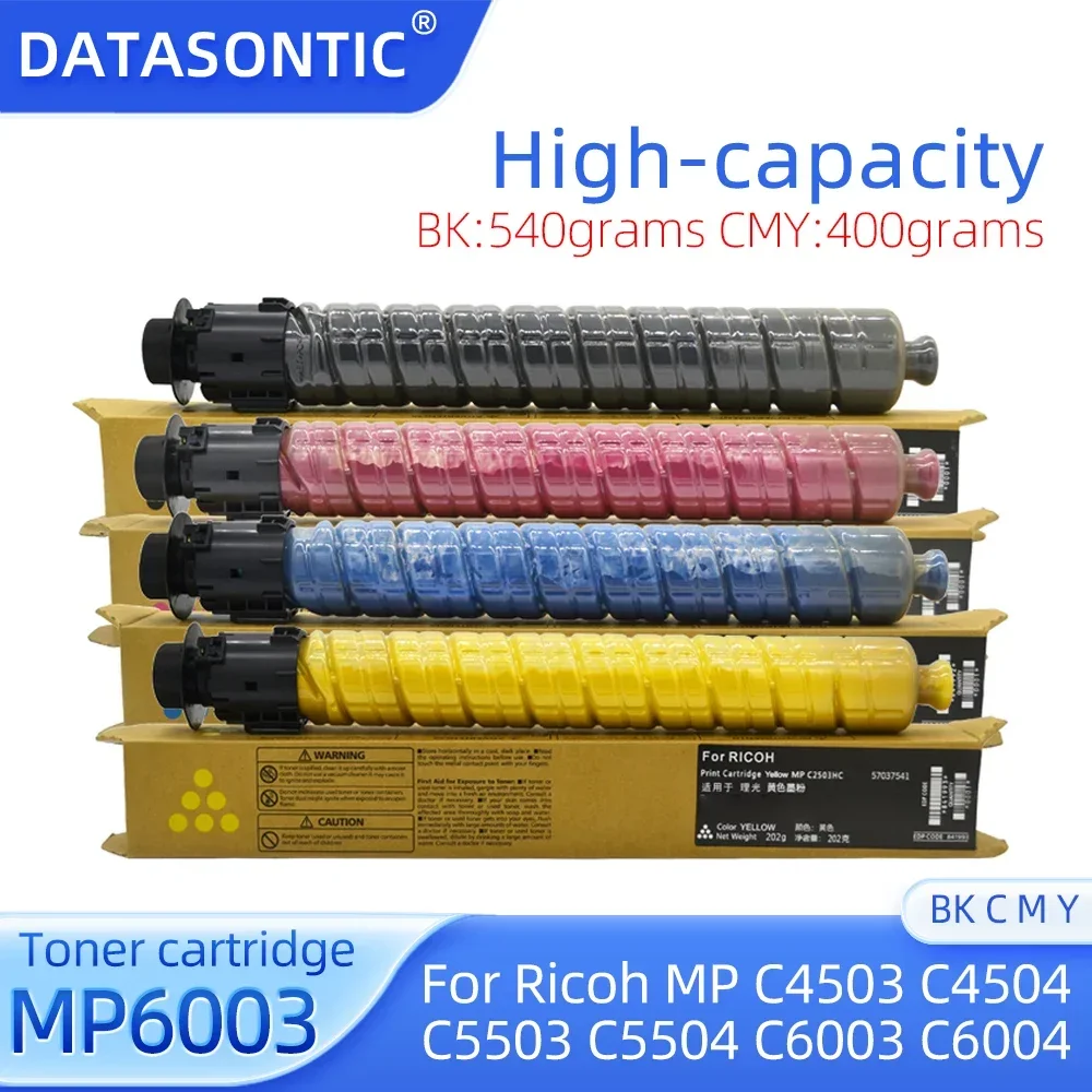 

Картридж с тонером MPC6003 для Ricoh MP C4503 C4504 C5503 C5504 C6003 C6004