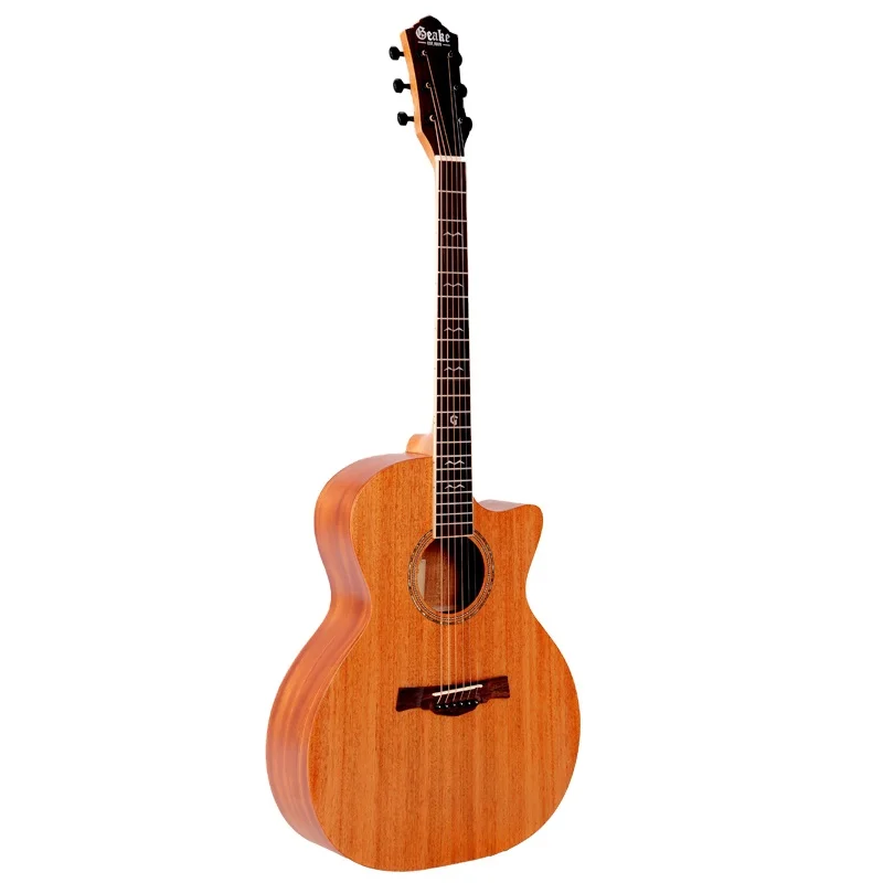 

Geake S-300C high quality Handmade hotsale Mahogany acoustic guitar
