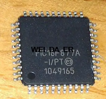 10 Unids/Lote Pic16F877A-I/Pt 16F877A-I/Pt Pic16F877A Qfp44