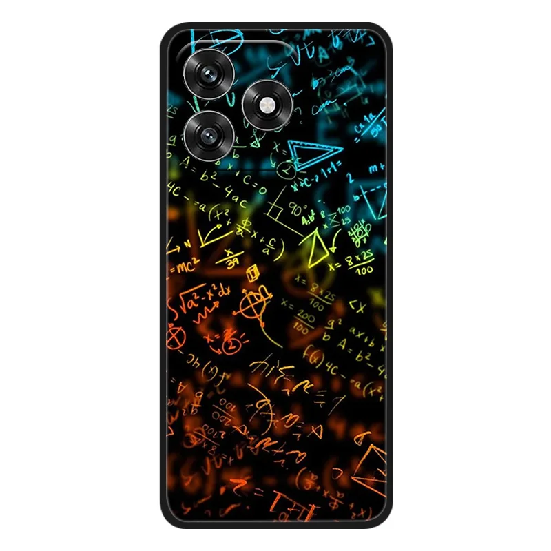 Premium Silicone Soft TPU Back Cover with Camera Protection Bumper
