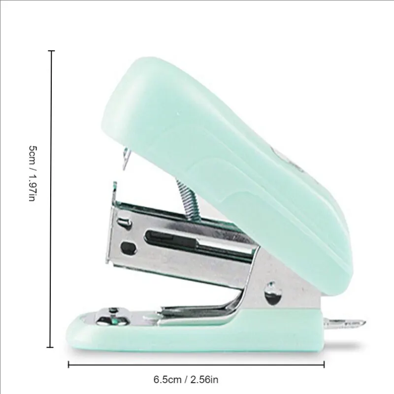 Mini Stapler Set 1pcs Mini Stapler Set Staples Paper Binder Stationery Office Kawaii Stationery Binding Tools School Supplies mini stapler set