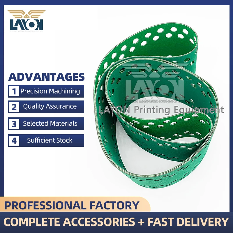 

Free Shipping 1410X86mm LAYON M3.020.014 Suction Tape Belt For PM74 SM74 HD Offset Printing Machine Heidelberg Spare Parts