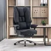 Big and Tall Office Chair 400lbs Wide Seat, Leather High Back Executive Office Chair with Foot Rest, Ergonomic Office Chair Lumb 5