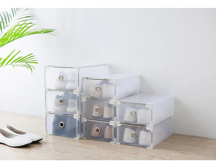 folding simple household installation-free bamboo shoe cabinet