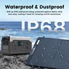1024Wh LifePo4 Batteries 1800W Portable Power Station With 200W Solar Panel Solar Power Set Large Capacity Battery For Camping 2