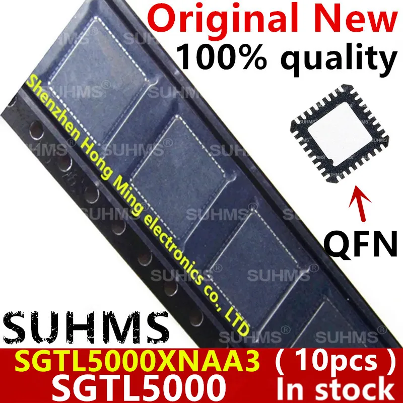 

(10 шт.) 100% новый SGTL5000XNAA3 SGTL5000 QFN-32 чипсет