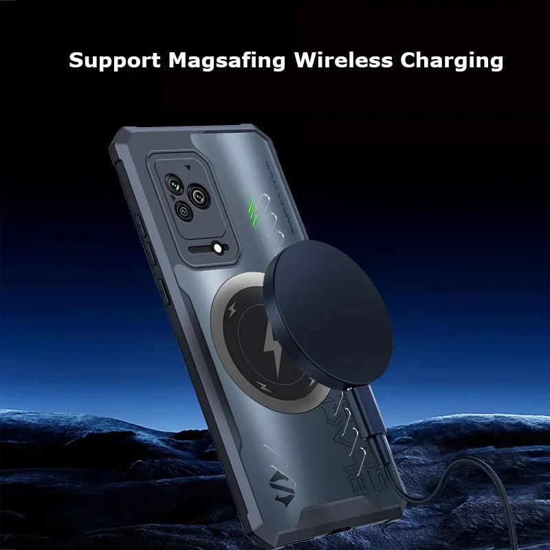Heat Dissipation Transparent Soft Back Phone Case with Full Cover Protection