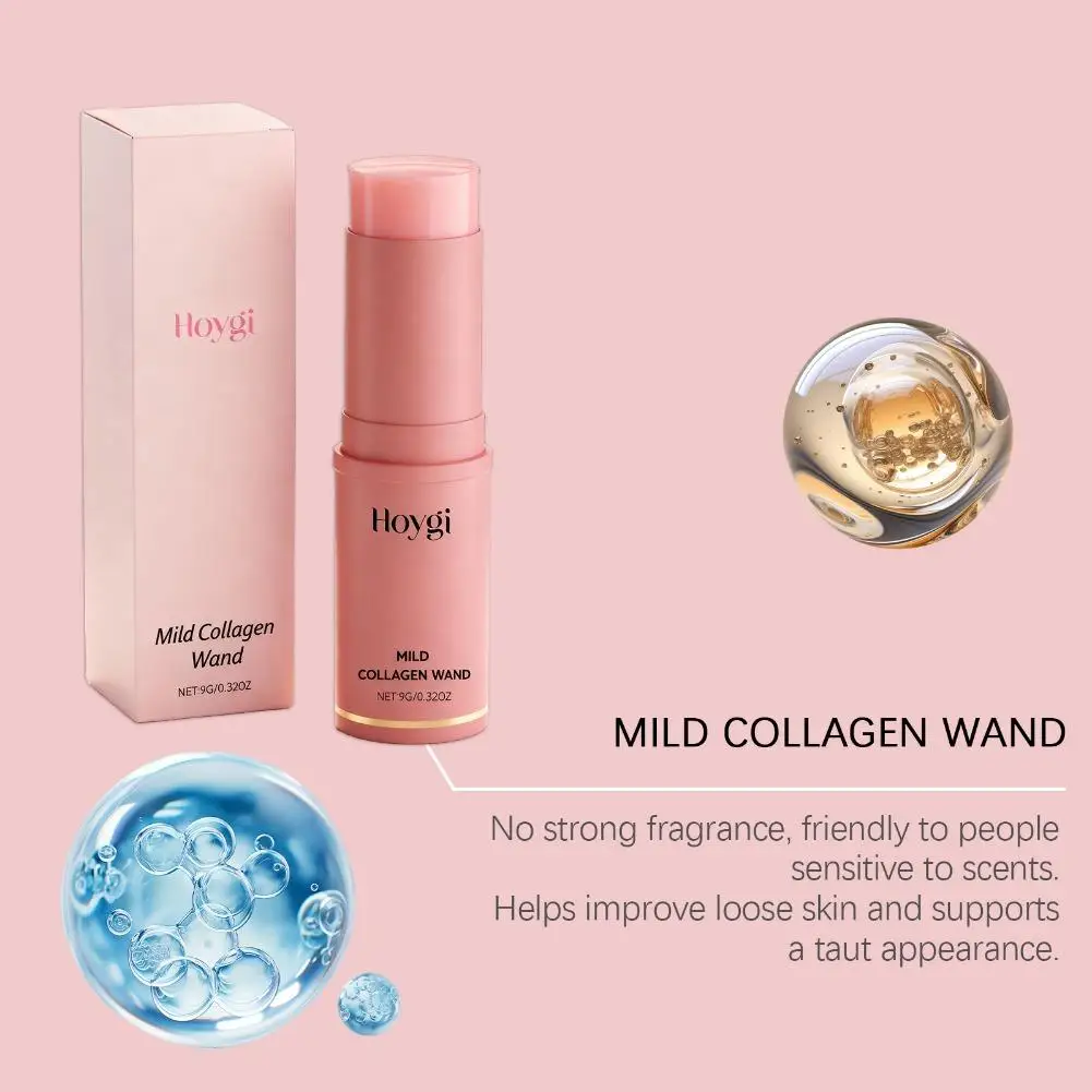 Collagen Skincare Stick Portable Pink Beauty Stick Hydrating Collagen Pink Stick Solid Moisturizi Face Cream Nourishin Sa7d7f021b7e5469e95d4ce7c7ba929c2a
