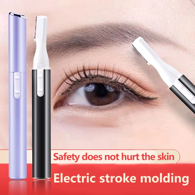 Eyebrow trimmer electric multifunction washable ladies mens eyebrow trimmer razor do not hurt skin baby