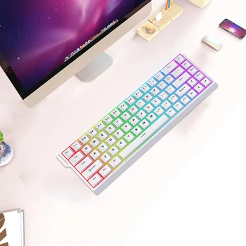 Wired Magnetic Keyboard with Magnetic Switch Mechanical Keyboard Rapid Trigger Keyboard Compact Keyboard for PC Gamer 1