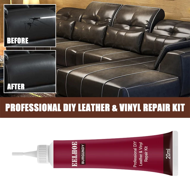 20ml Leather Vinyl Repair kit for Car Seat Sofa Coats Crack