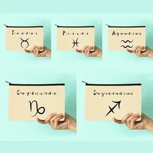 

Constellation Series Pattern Cosmetic Bags Women Travel Storage Bag Toiletry Organize Portable Makeup Bag Pouch Pencil Cases